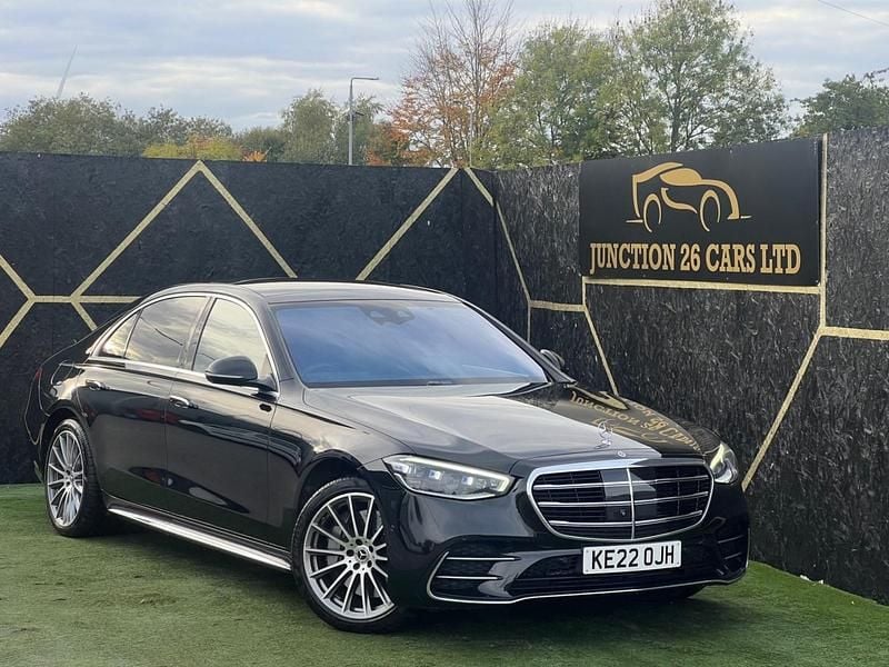 Black Used 2022 Mercedes S580 Executive Sedan | £59,995 - Image 1/4