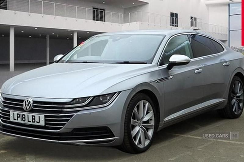 Used VW Arteon Elegance 150 HP (110 kW) 2018 Silver Hatchback