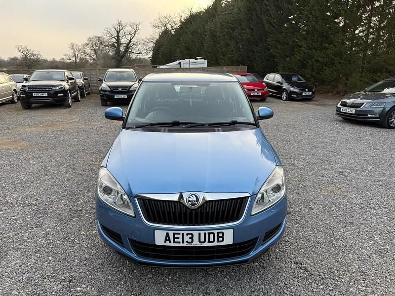 Used Skoda Fabia SE 2013 Blue Hatchback