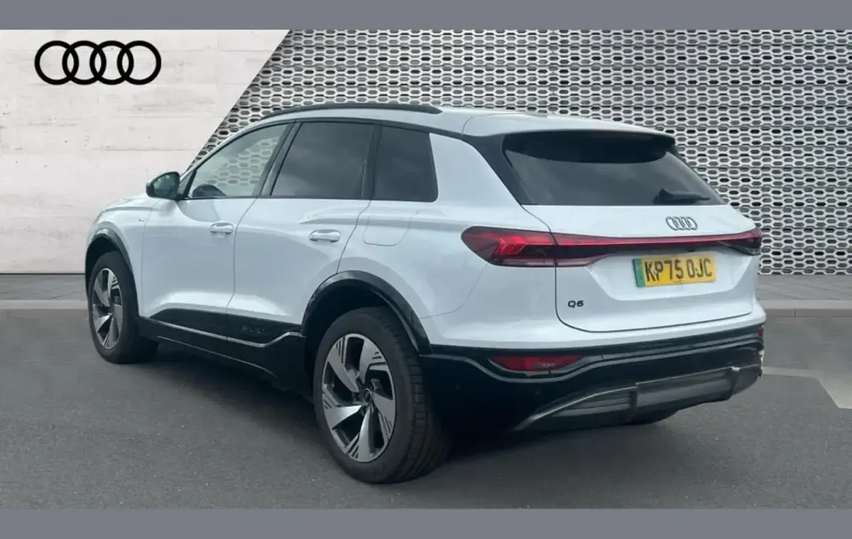Used Audi Q6 e-tron S-Line 225 kW (306 HP) 2025 White SUV