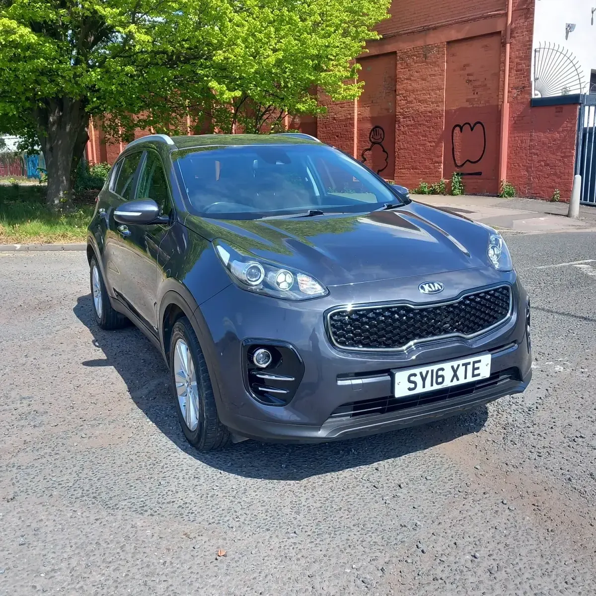 Używany Kia Sportage 136 KM (100 kW) 2016 Srebrny SUV