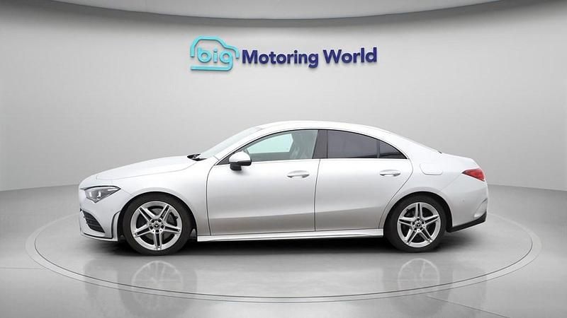 Used Mercedes CLA220 AMG line 190 HP (139 kW) 2021 Silver Sedan