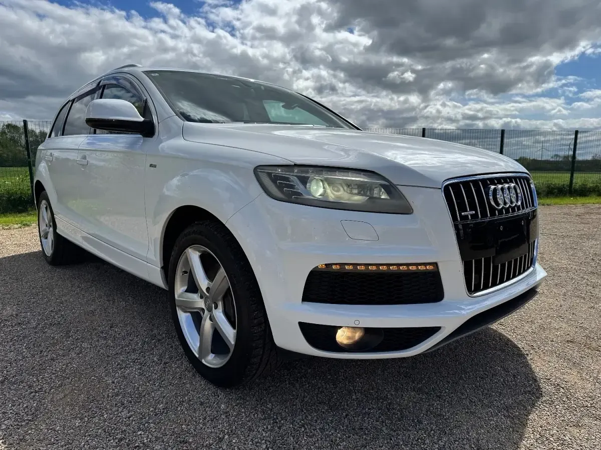 Begagnad Audi Q7 S-Line 2011 Vit SUV