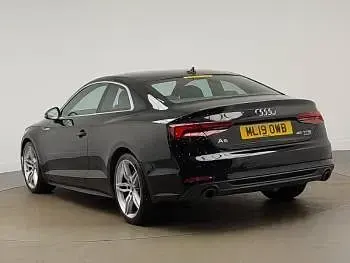 Used Audi A5 S-Line 245 HP (180 kW) 2019 Black Coupe