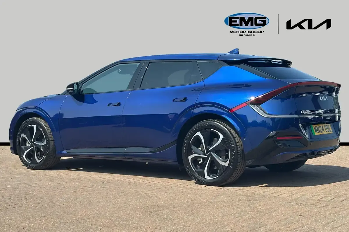 Used Kia EV6 GT-Line S 236 kW (321 HP) 2024 Yacht blue SUV