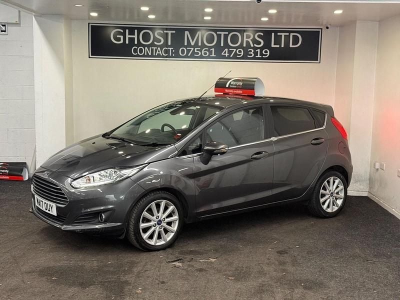Used Ford Fiesta Titanium 2017 Grey Hatchback