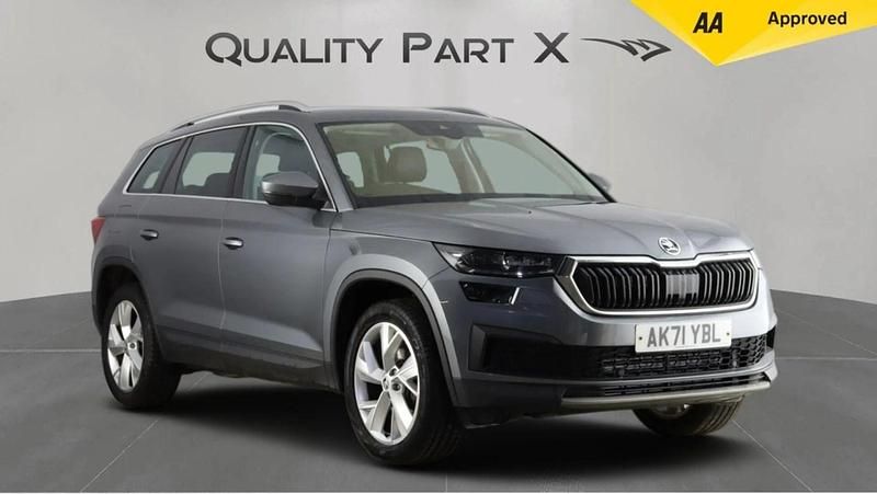 Used Skoda Kodiaq SE L 150 HP (110 kW) 2021 Grey SUV