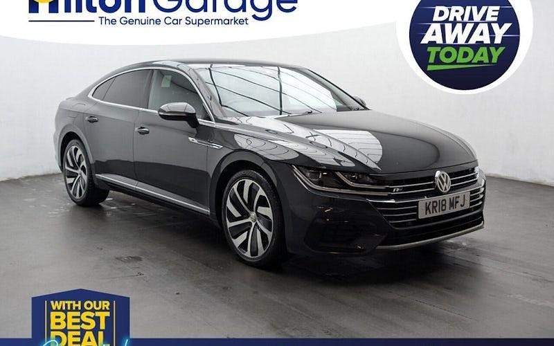 Used VW Arteon R-line 150 HP (110 kW) 2018 Grey Hatchback