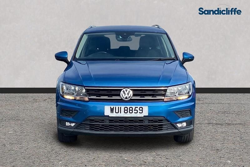 Second-hand VW Tiguan SE 150 CP (110 kW) 2018 Albastru SUV