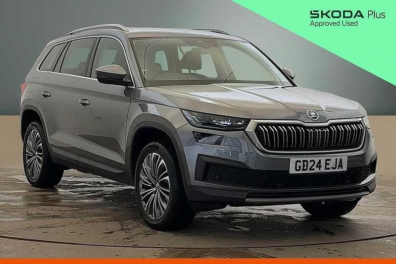 Grey Used 2024 Skoda Kodiaq SE L Executive SUV | £28,680 (Good price) - Image 1/4