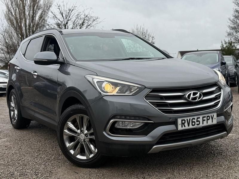 Used Hyundai Santa Fe Premium 2015 Silver SUV