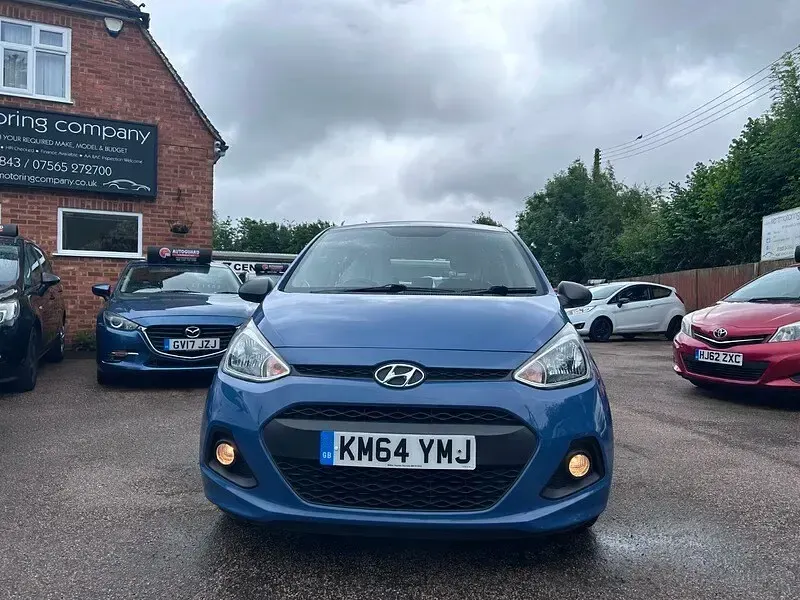 Used Hyundai i10 2014 Blue Hatchback