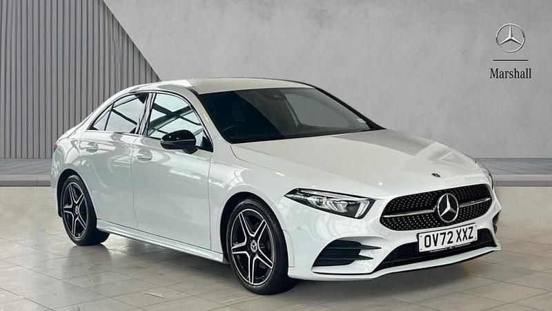 White Used 2022 Mercedes A200 Executive Sedan | £21,680 - Image 1/4