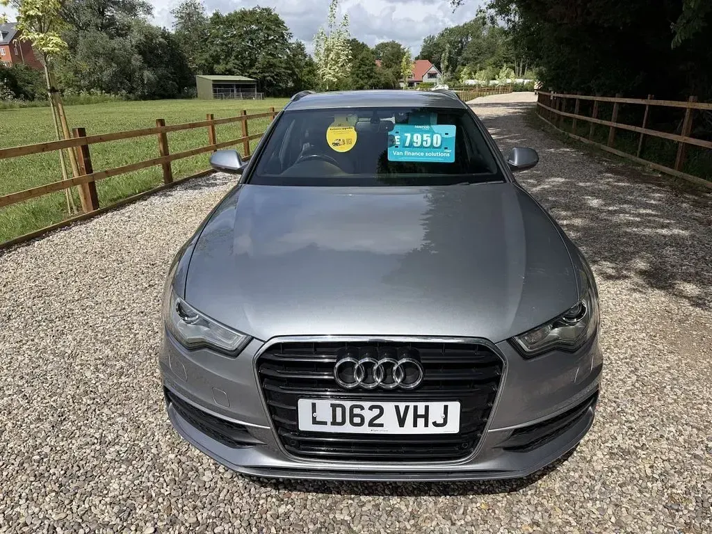 Used Audi A6 S-Line 177 HP (130 kW) 2012 Grey Estate