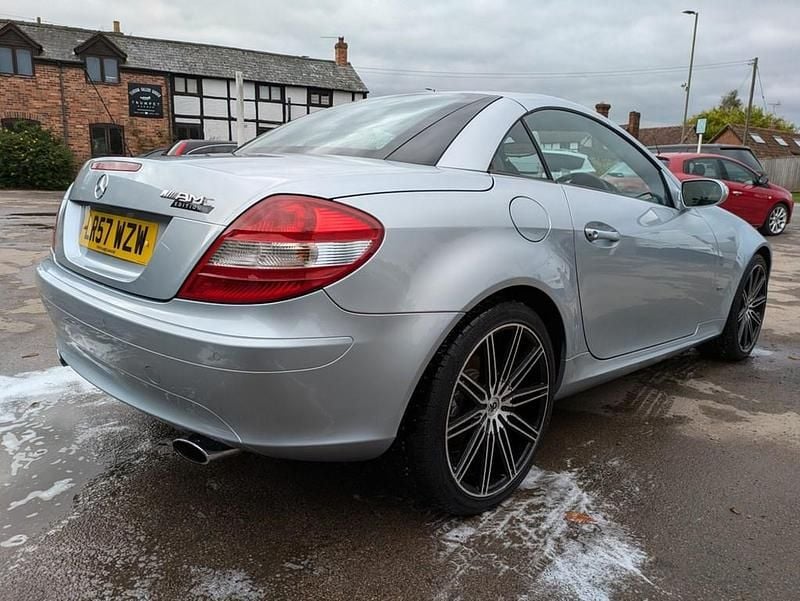 Used Mercedes SLK200 AMG Edition 1 2007 Silver Cabriolet