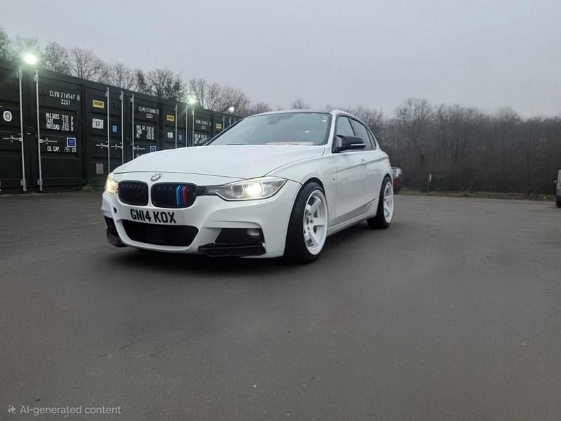 Used BMW 320 M Sport 2014 White Sedan
