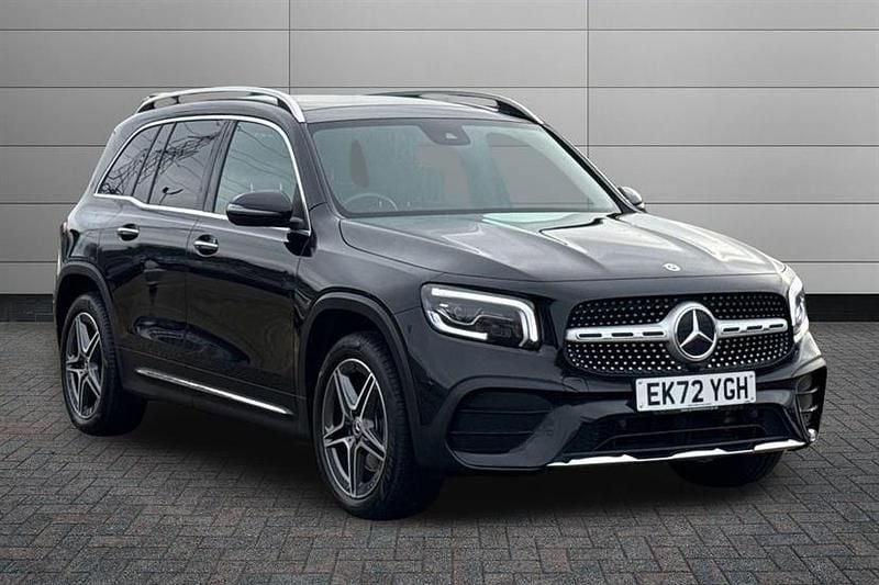 Cosmos black Used 2022 Mercedes GLB200 AMG Line Premium Plus SUV | £29,990 (Fair price) - Image 1/4