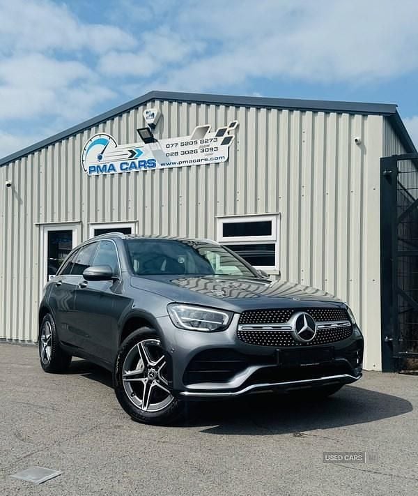 Grey Used 2019 Mercedes GLC220 AMG line Estate | £22,500 (Fair price) - Image 1/4