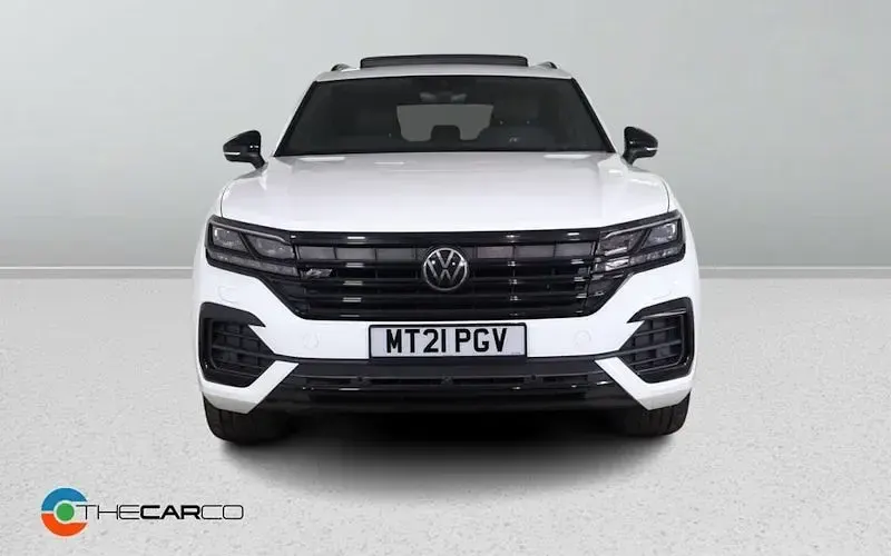Used VW Touareg Black Edition 286 HP (210 kW) 2021 White SUV