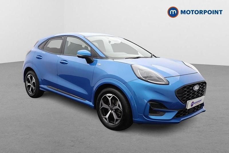 Blue Used 2025 Ford Puma ST-Line SUV | £20,699 (Fair price) - Image 1/4