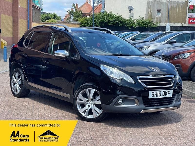 Black Used 2016 Peugeot 2008 Allure SUV | £4,999 (Good price) - Image 1/4