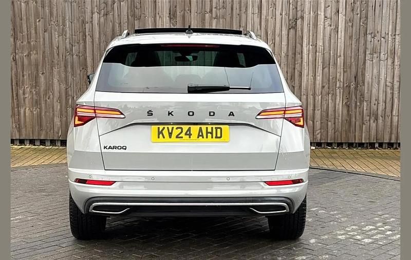 Used Skoda Karoq SportLine 150 HP (110 kW) 2024 Grey SUV