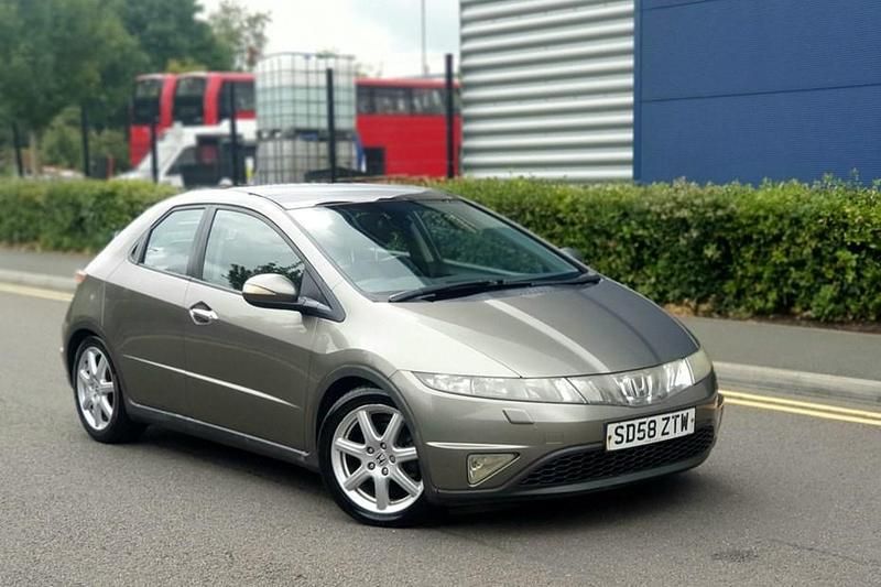 Grey Used 2008 Honda Civic EX Hatchback | £2,295 (Good price) - Image 1/1