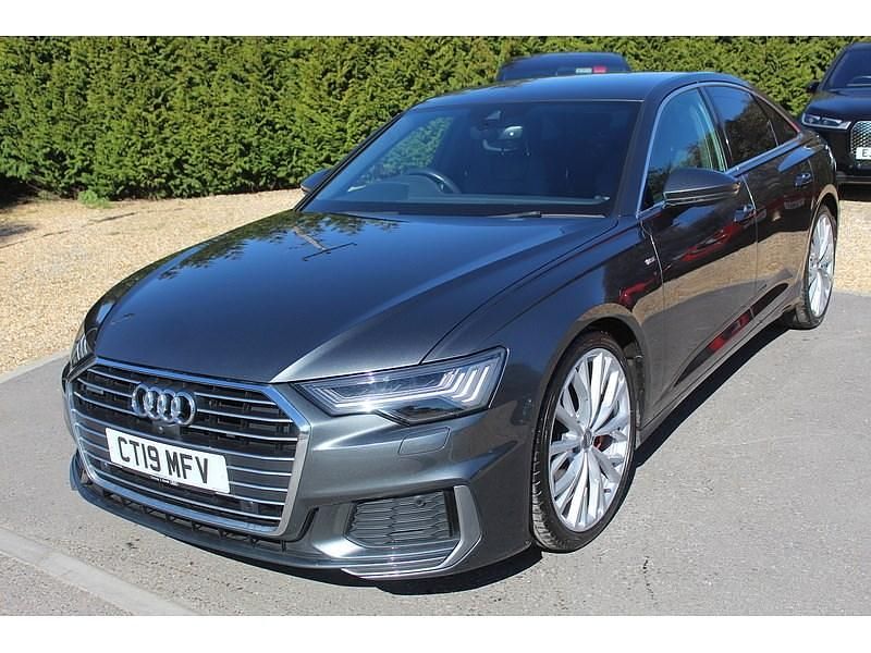 Used Audi A6 S-Line 286 HP (210 kW) 2019 Daytona grey metallic Sedan