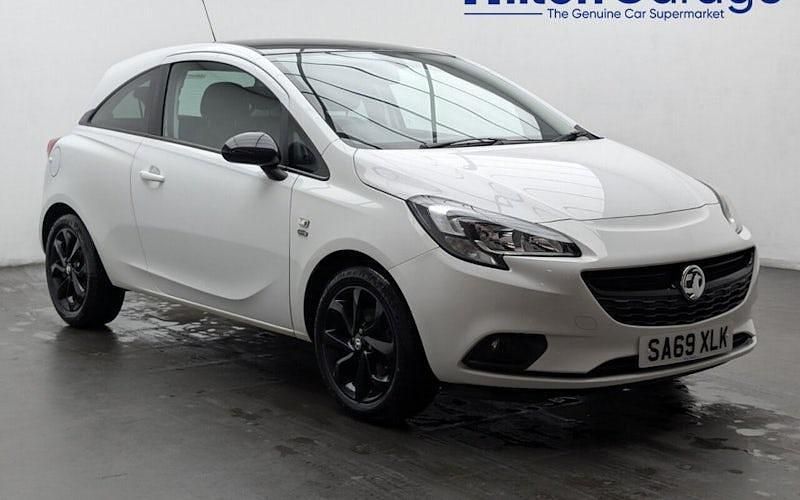 Used Vauxhall Corsa S 90 HP (66 kW) 2019 White Hatchback