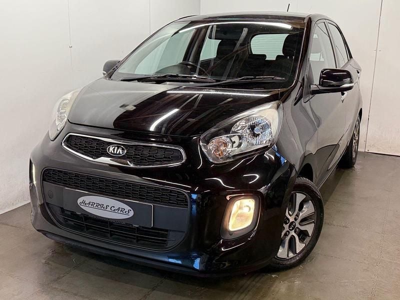 Used Kia Picanto 84 HP (61 kW) 2015 Black Hatchback