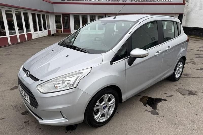 Used Ford B-MAX Zetec 90 HP (66 kW) 2016 Silver MPV