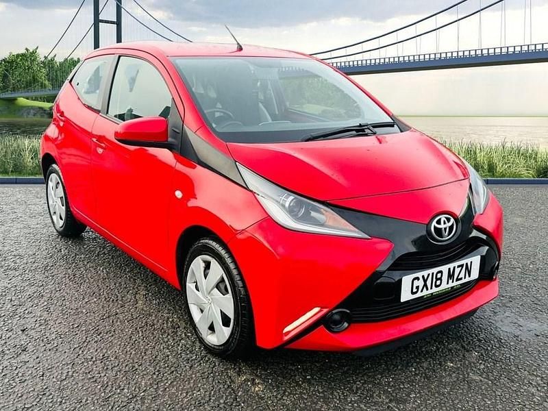 Red Used 2018 Toyota Aygo X-play Hatchback | £7,290 (Good price) - Image 1/3
