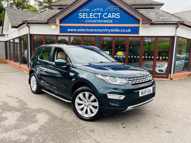 Green Used 2015 Land Rover Discovery Sport HSE Luxury SUV | £8,995 (Fair price) - Image 1/4
