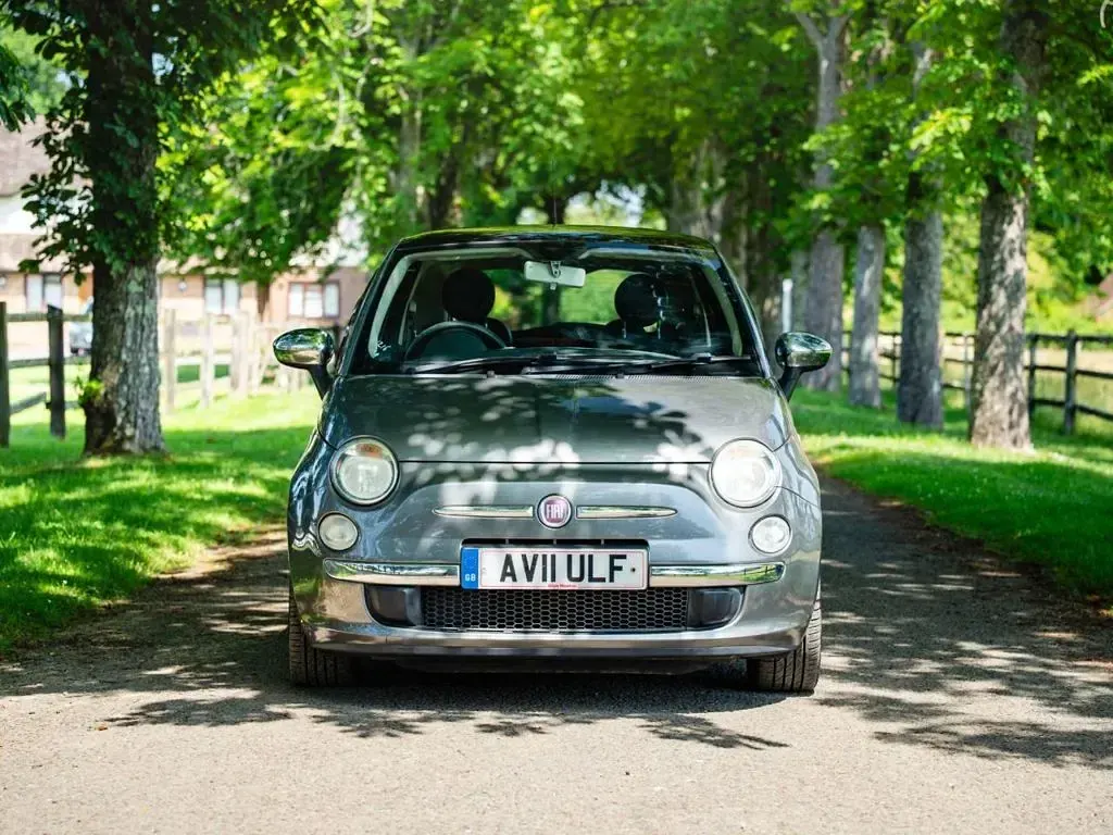 Used Fiat 500 Lounge 69 HP (50 kW) 2011 Grey Hatchback