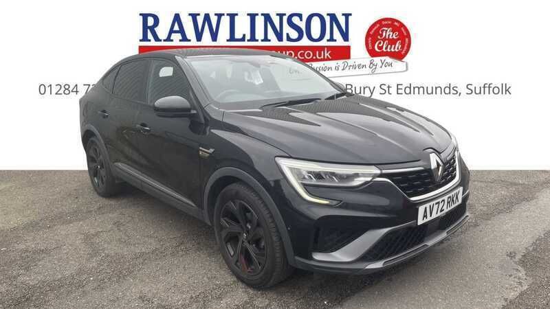 Metallic black Used 2022 Renault Arkana R.S. SUV | £18,995 (Fair price) - Image 1/4