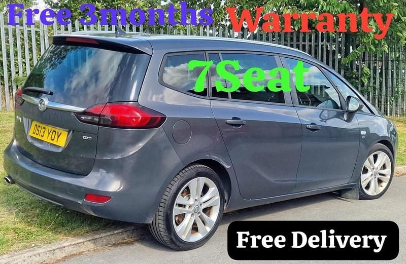 Used Vauxhall Zafira SRi 2013 Grey MPV