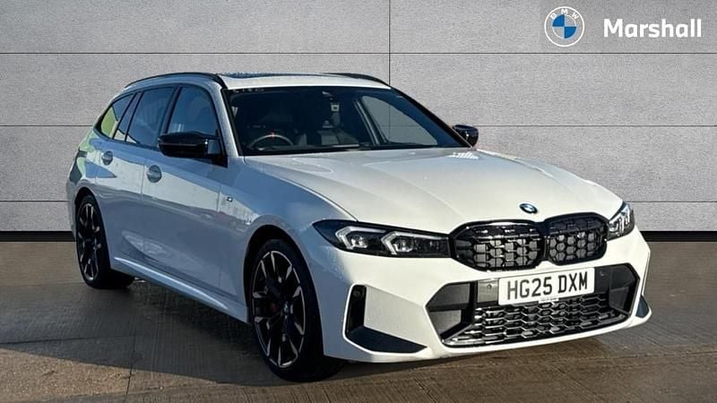 Alpine white Used 2025 BMW M340 M Sport Sedan | £55,584 (Good price) - Image 1/4