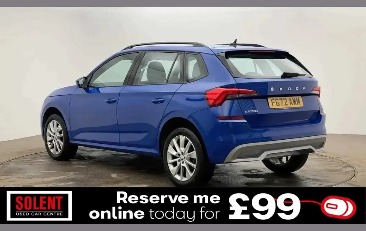 Used Skoda Kamiq SE 115 HP (84 kW) 2022 Blue SUV