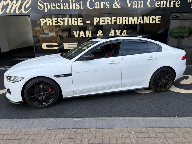 Used Jaguar XE R-Sport 2018 White Sedan