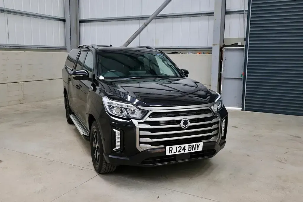Used KGM Musso 202 HP (148 kW) 2024 Black Pickup