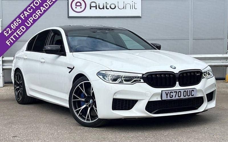 White Used 2019 BMW M5 Competition Edition Sedan | £49,490 (Fair price) - Image 1/4