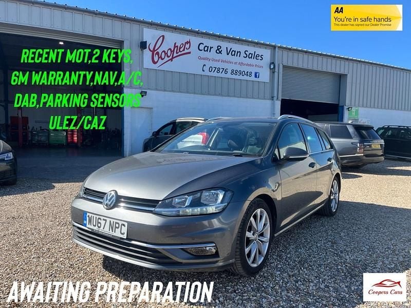 Grey Used 2017 VW Golf VII GT Estate | £8,295 (Fair price) - Image 1/1