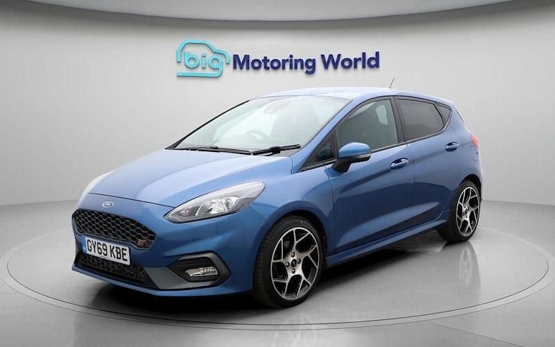 Used Ford Fiesta ST 200 HP (147 kW) 2019 Blue Hatchback