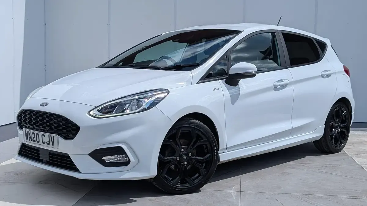 Used Ford Fiesta ST-Line 95 HP (69 kW) 2020 White Hatchback