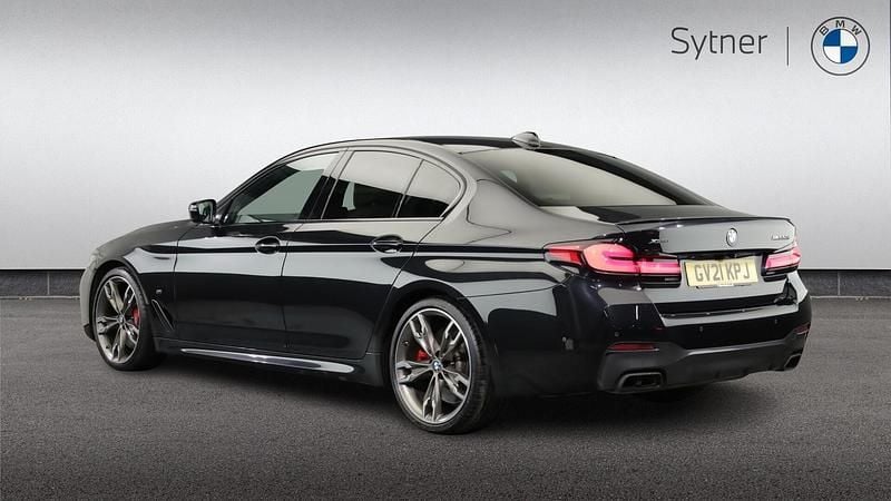 Used BMW M550 Comfort Edition 523 HP (384 kW) 2021 Black Sedan