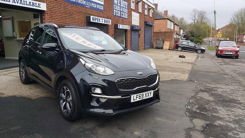 Used Kia Sportage 134 HP (98 kW) 2019 Black SUV