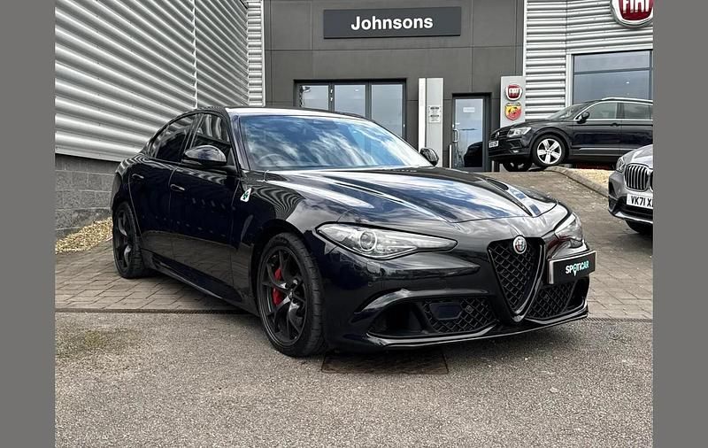 Used Alfa Romeo Giulia Quadrifoglio 503 HP (369 kW) 2022 Black Sedan