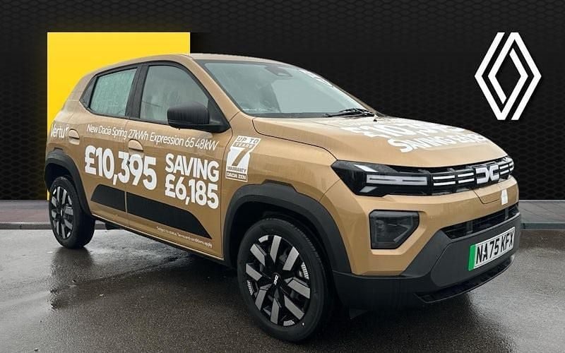 New 2025 Dacia Spring Expression Hatchback | £9,807 (Super price) - Image 1/4