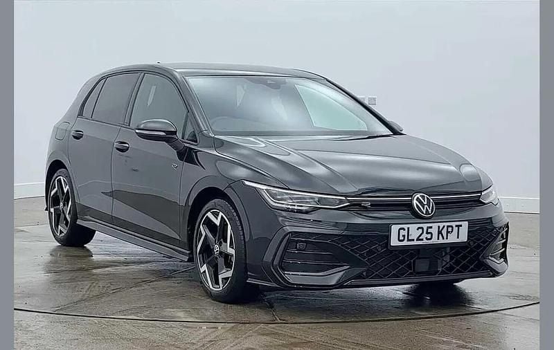 Black Used 2025 VW Golf VIII R-line Hatchback | £25,990 (Fair price) - Image 1/4