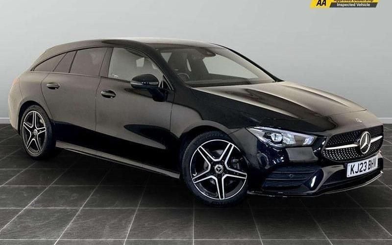 Black Used 2022 Mercedes CLA180 Shooting Brake Executive Estate | £19,495 (Fair price) - Image 1/2